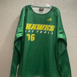 Hawks‎ Green Softball Jersey